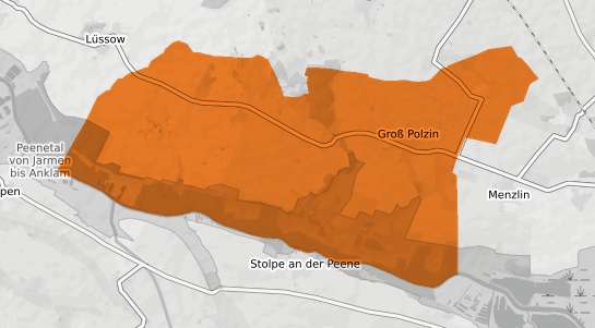 Mietspiegelkarte Gross Polzin